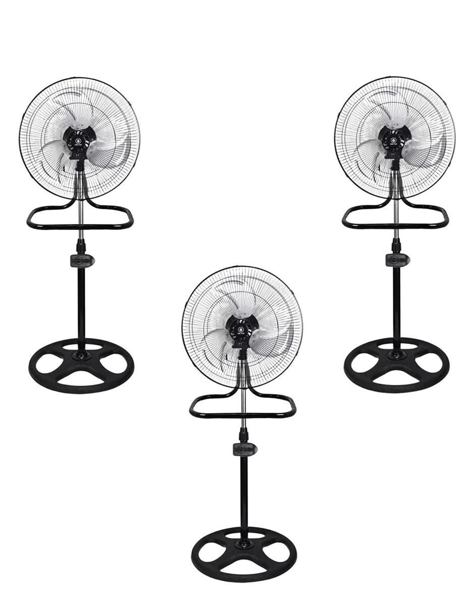 Set ventilador de piso 3 velocidades Set ventilador de piso 3 velocidades