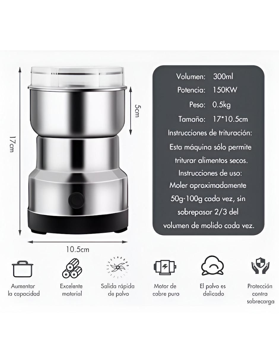 Molino para especias eléctrico de acero inoxidable 4