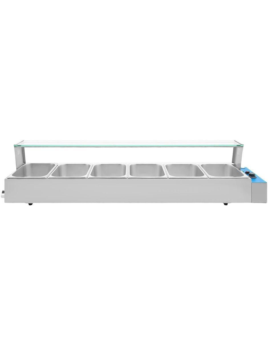 Vaporera Eléctrica MKZ-BUFE6ELEINOX 2