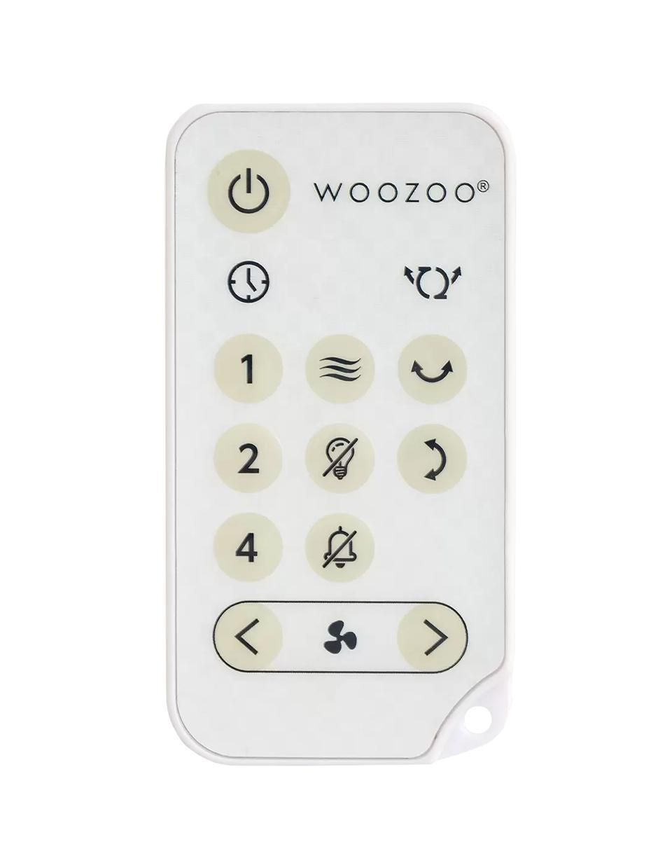 Ventilador de mesa con control remoto 5 velocidades 2