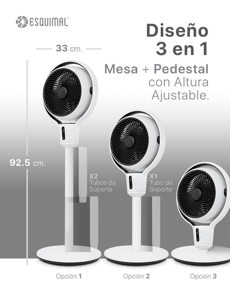 Ventilador de pedestal con control remoto 9 velocidades 7