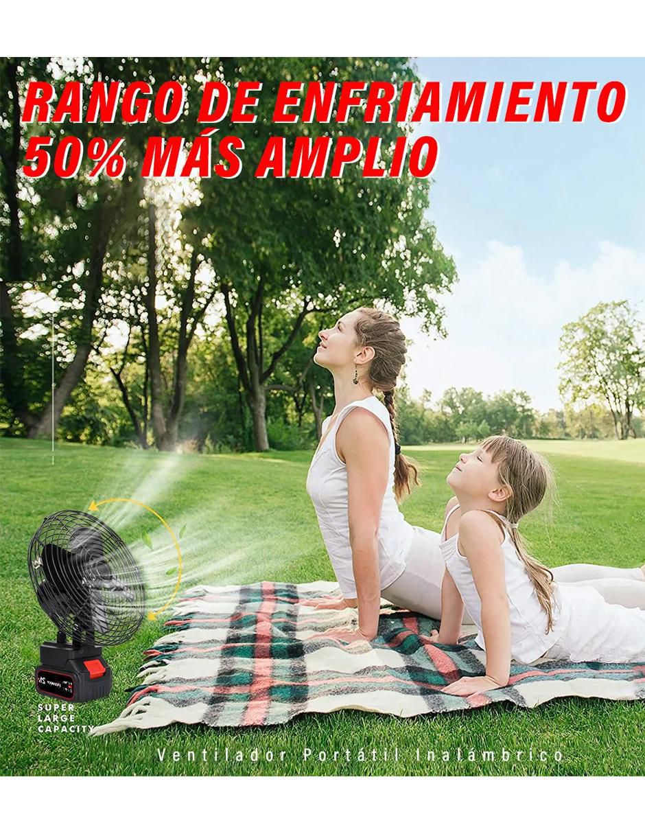 Mini ventilador No 2 velocidades 5