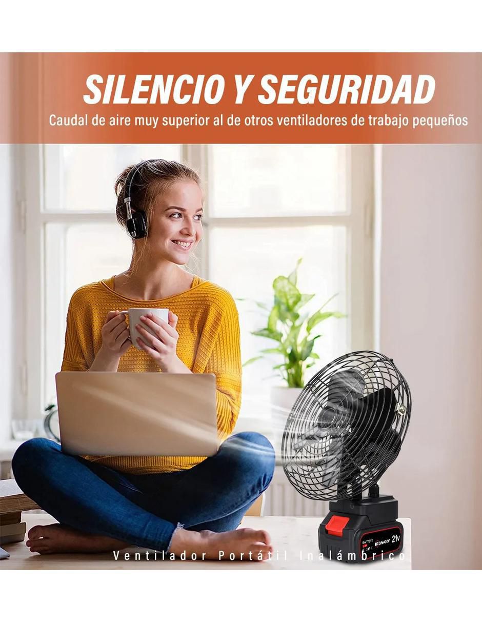 Mini ventilador No 2 velocidades 6