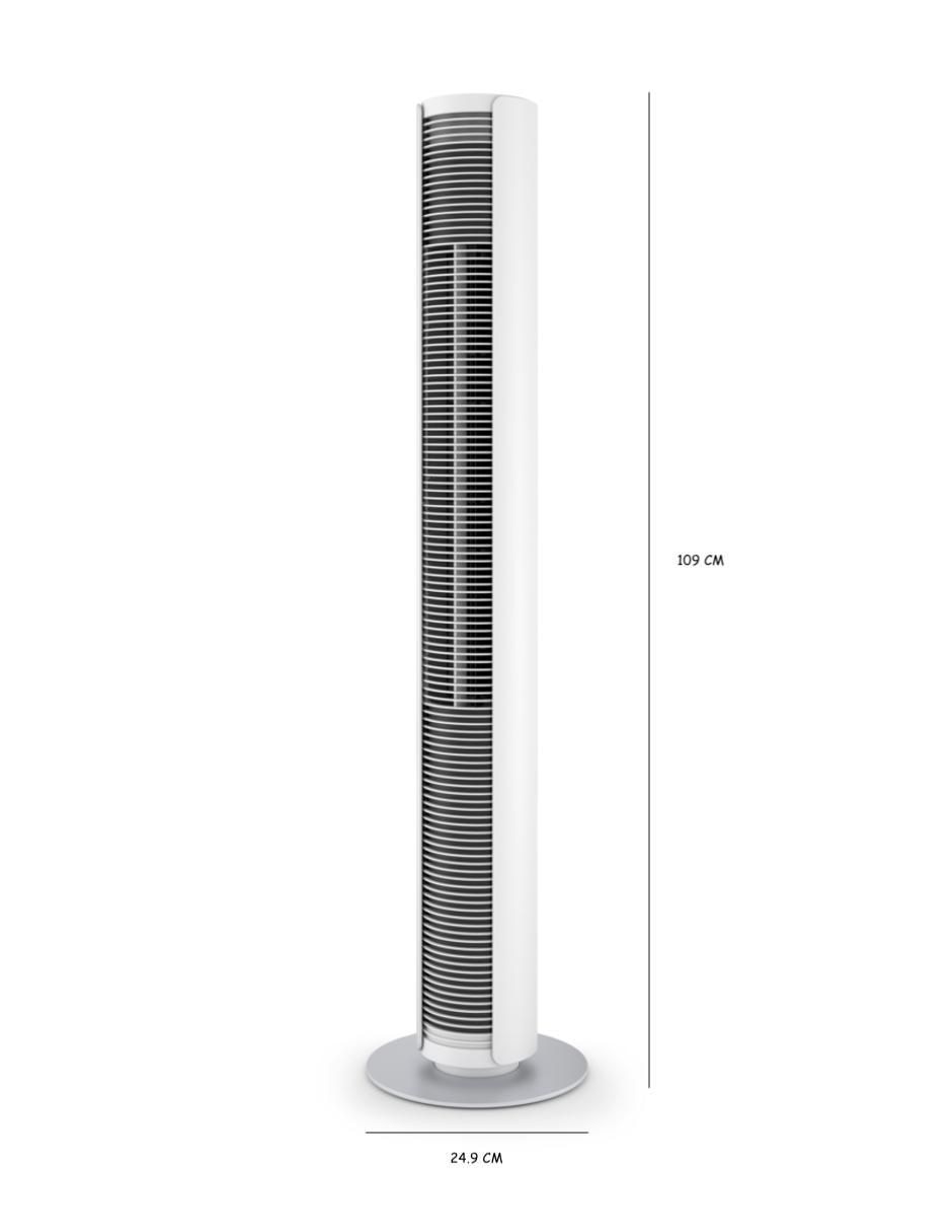 Ventilador de torre con control remoto 6 velocidades 7