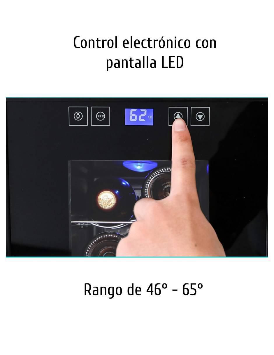 Enfriador de vinos capacidad 8 botellas 3