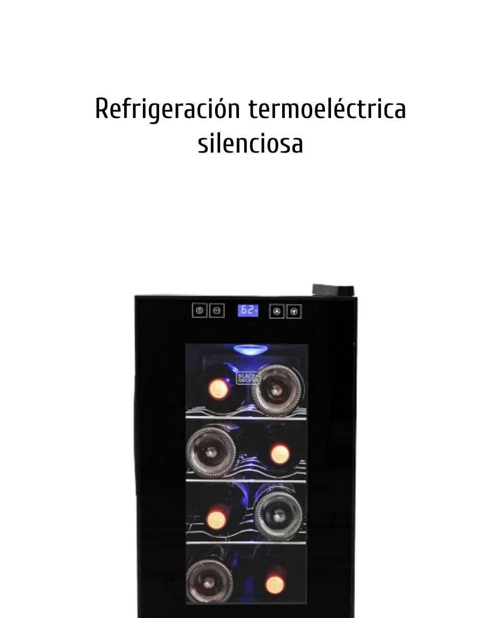 Enfriador de vinos capacidad 8 botellas 4