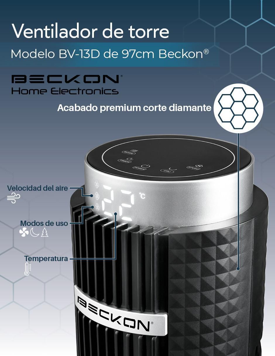 Ventilador de torre beckon sí 3 "velocidades"