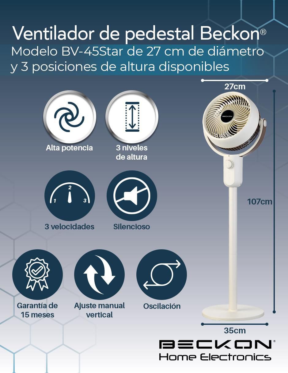 Ventilador 3 en 1 3 velocidades 8