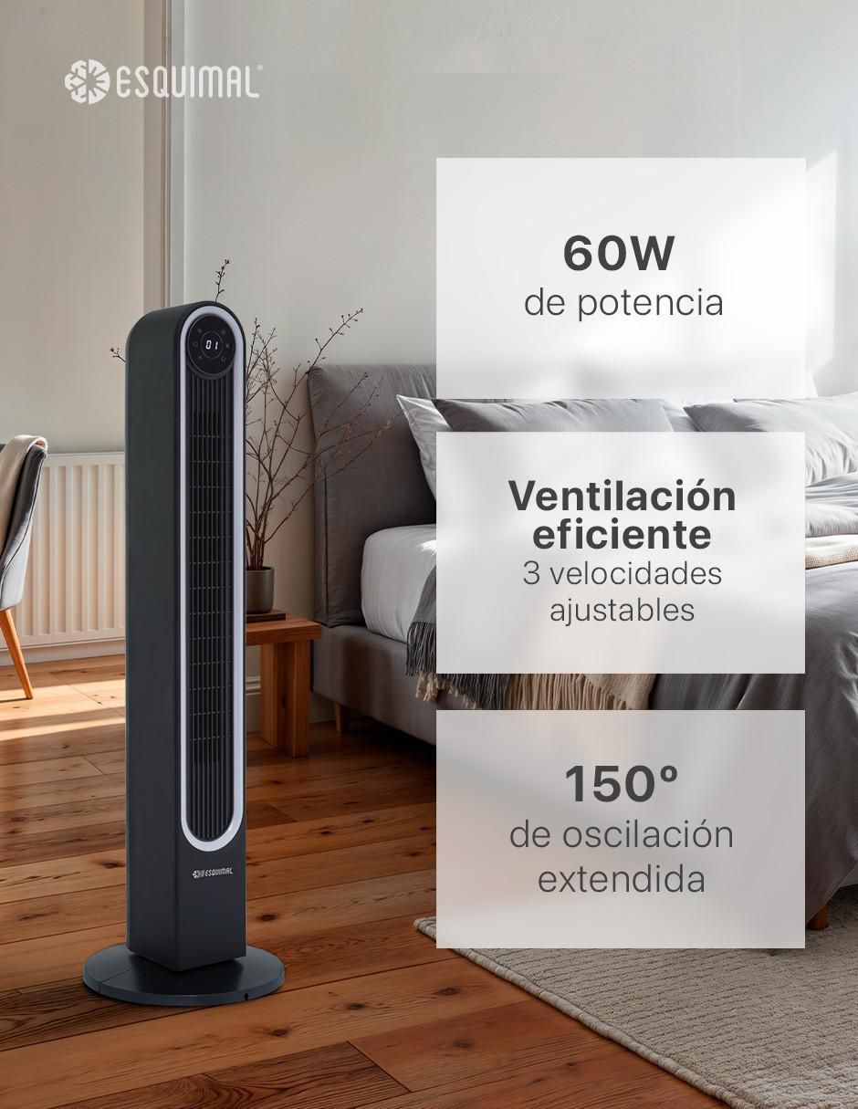 Ventilador de torre con control remoto 3 velocidades 5