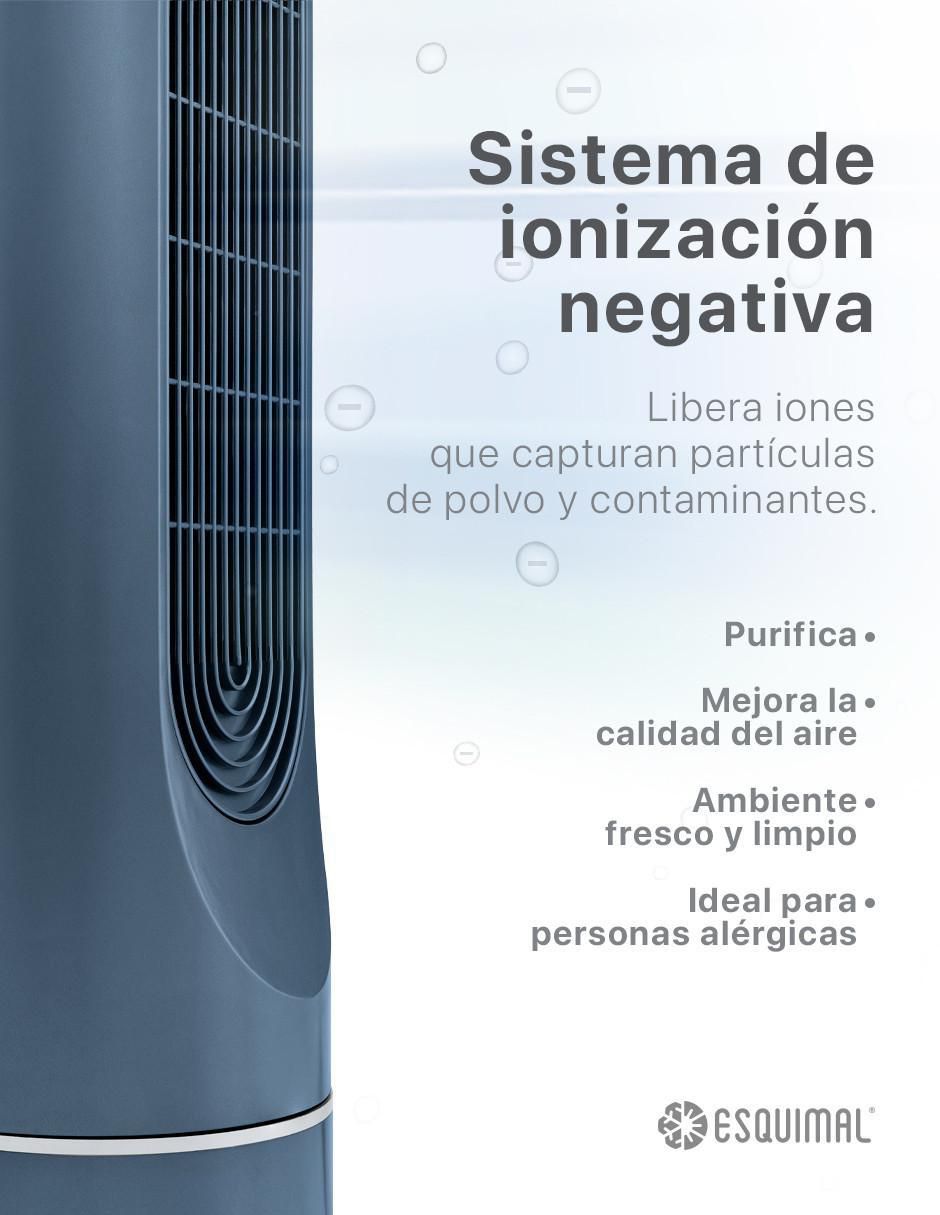 Ventilador de torre con control remoto 3 velocidades 5