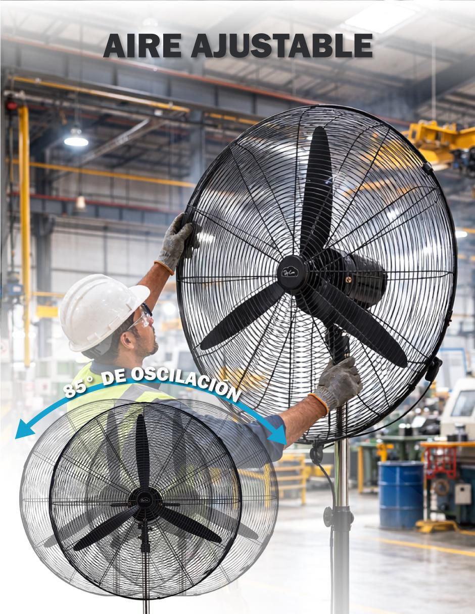 Ventilador industrial 3 velocidades 5
