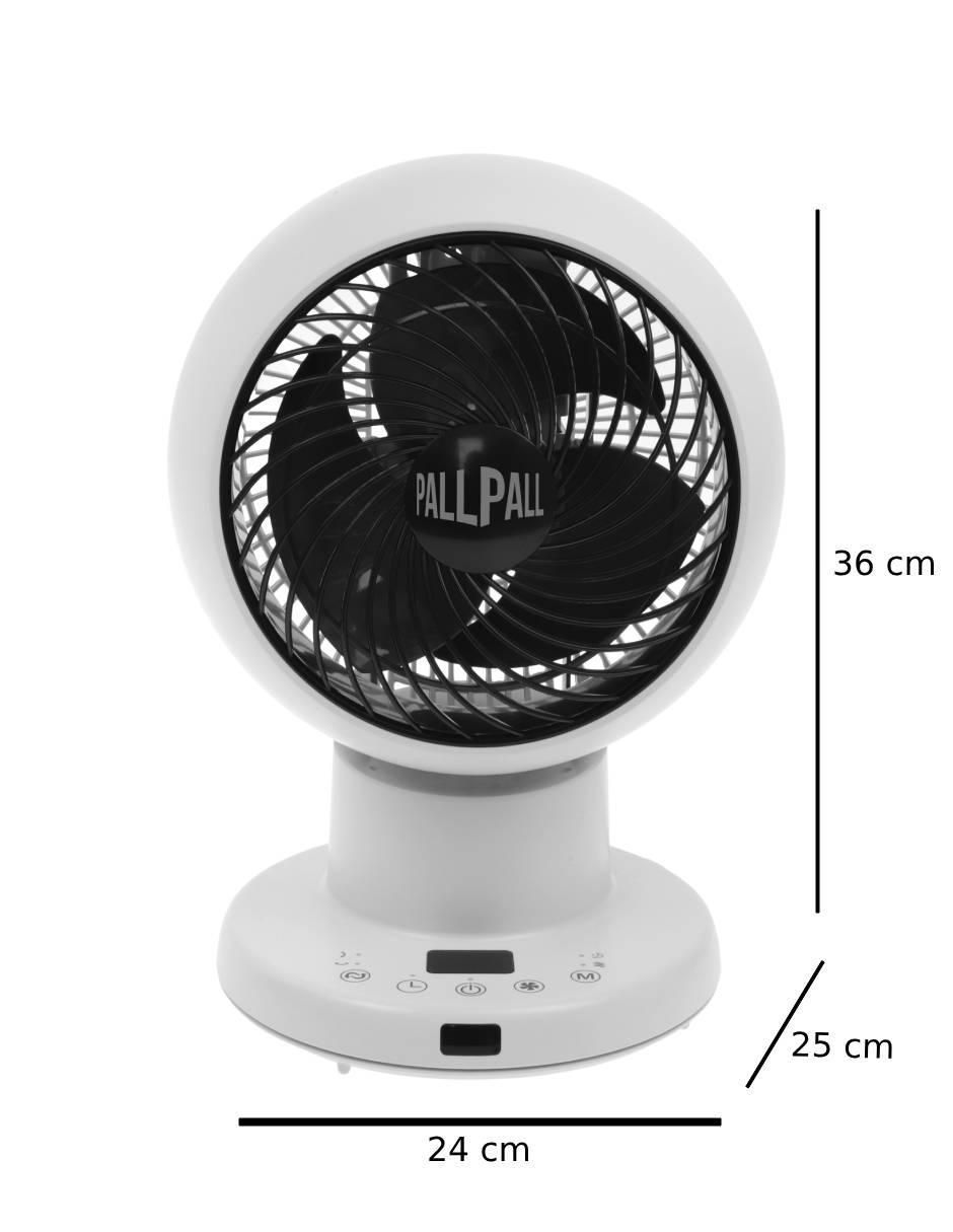 Ventilador de mesa con control remoto 5 velocidades 7