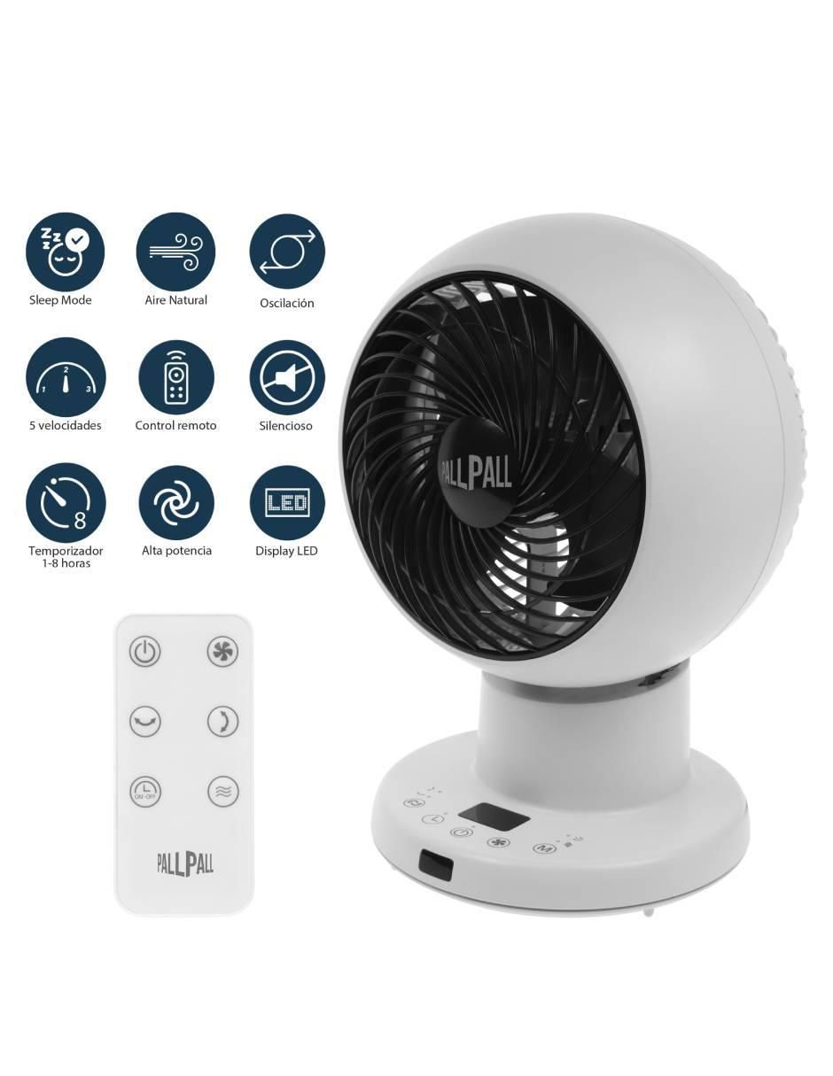 Ventilador de mesa con control remoto 5 velocidades 4