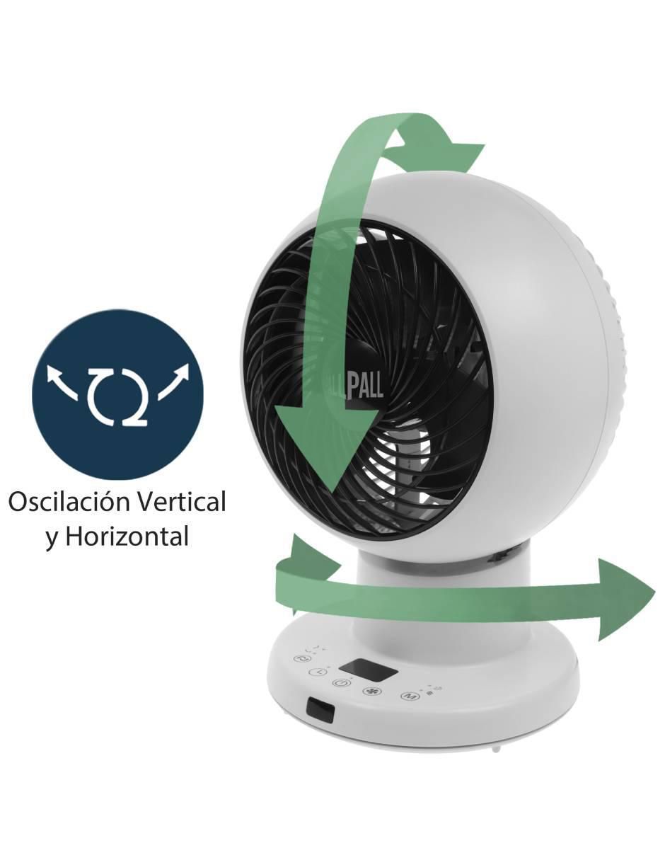 Ventilador de mesa con control remoto 5 velocidades 6