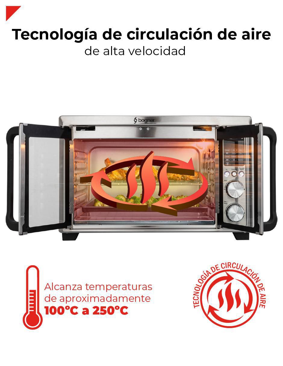 Horno eléctrico freidora BAF300 30 L 4