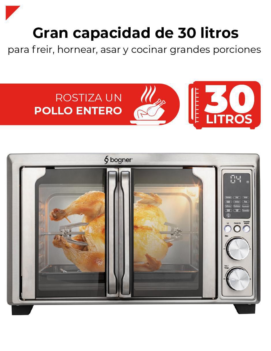 Horno eléctrico freidora BAF300 30 L 5