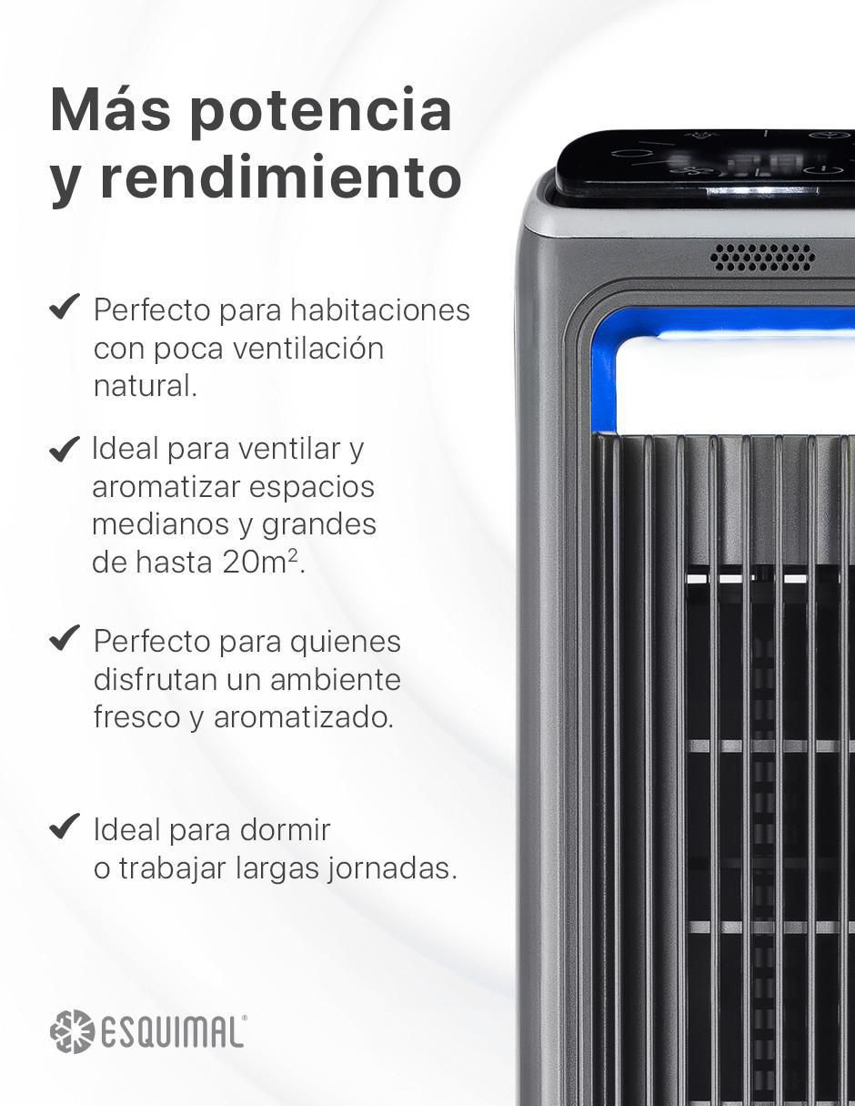 Ventilador de torre con control remoto 2 velocidades 6