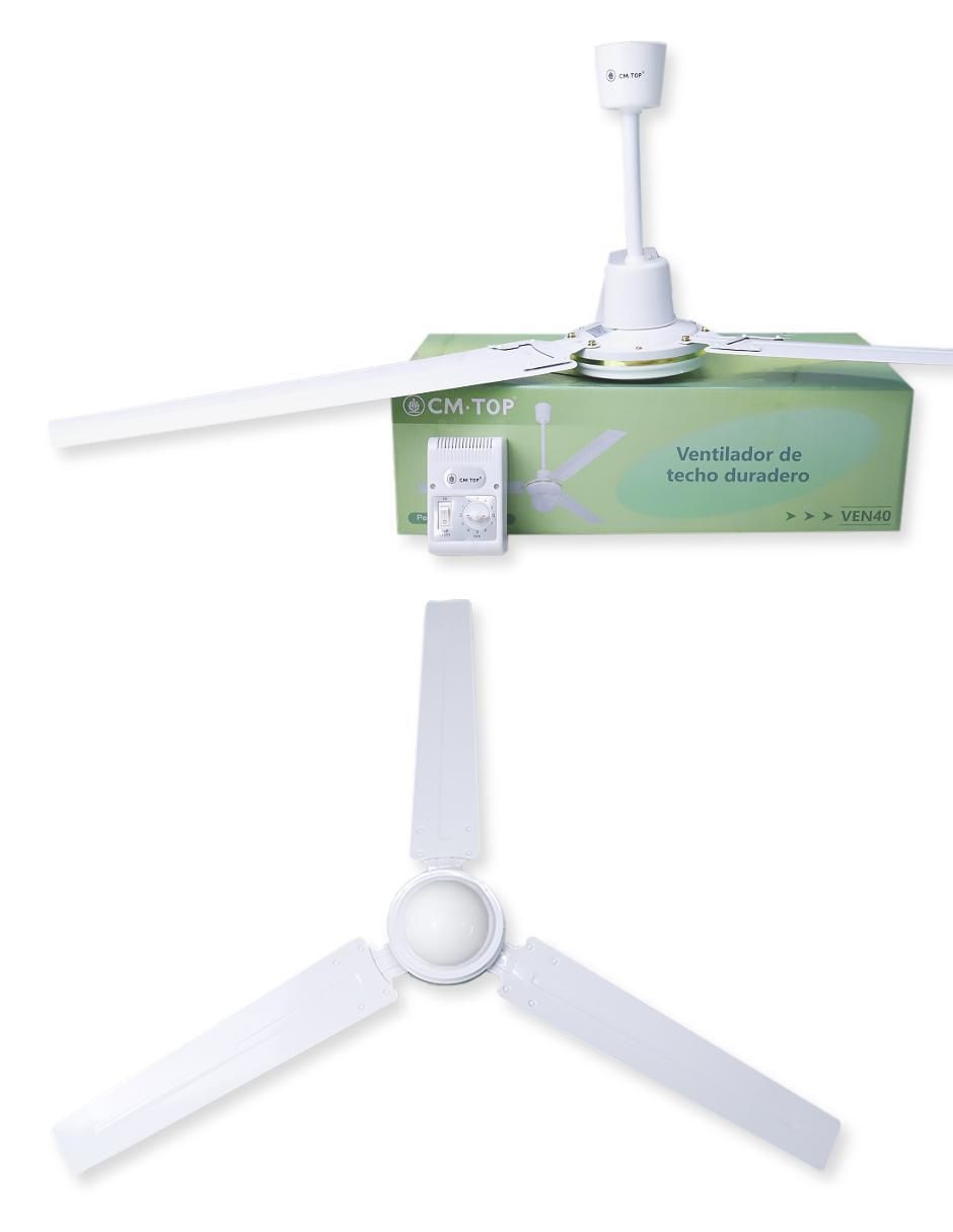 Ventilador de techo con control remoto 5 velocidades 2