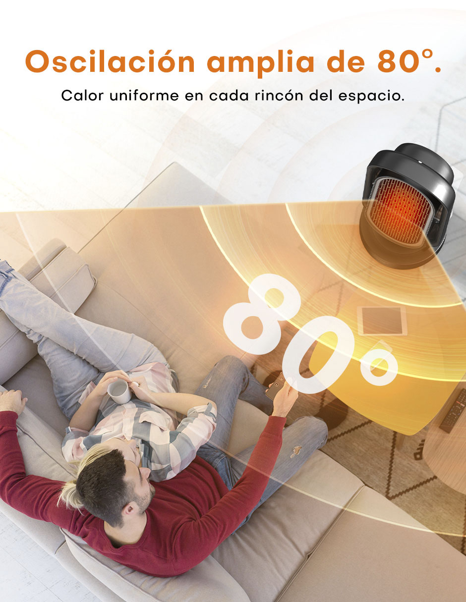 Calefactor portátil torre eléctrico de 120 V 21