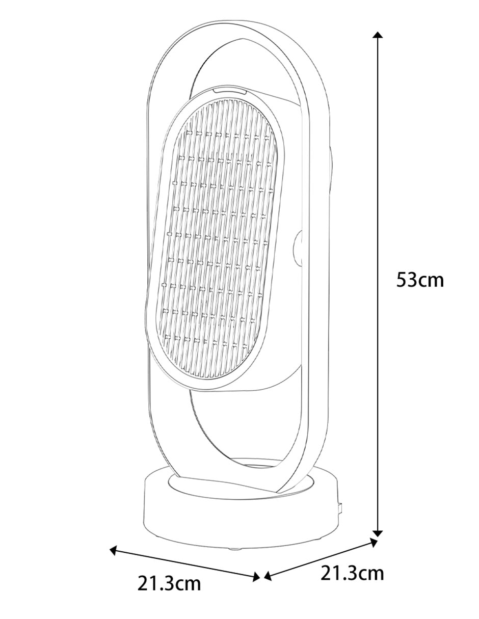 Calefactor portátil torre eléctrico de 120 V 23