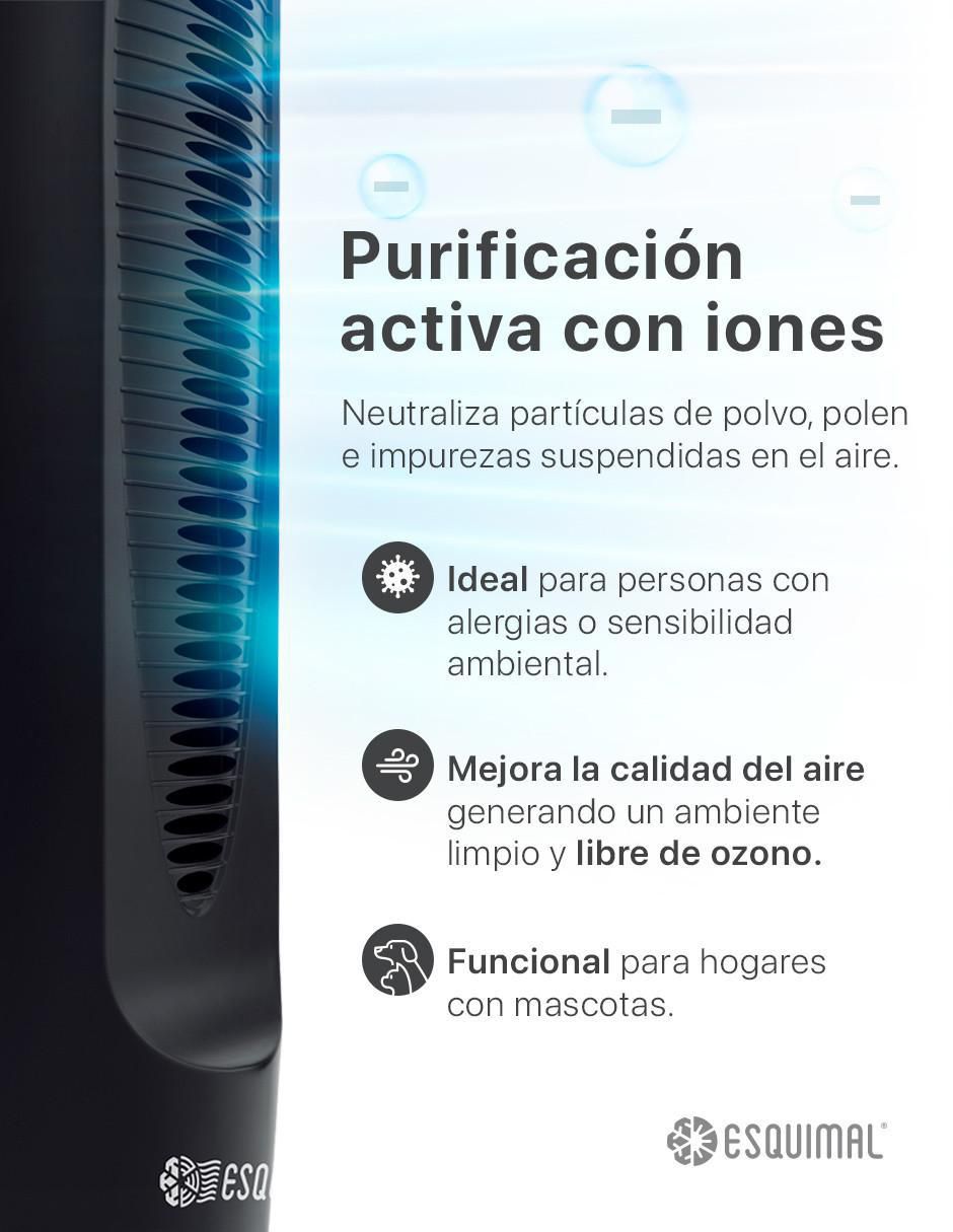 Ventilador de torre con control remoto 3 velocidades 6