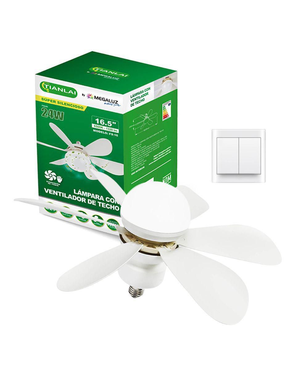 Ventilador de techo  1 velocidades 2
