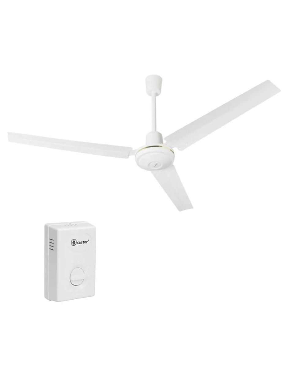 Ventilador de techo con control remoto 5 velocidades
