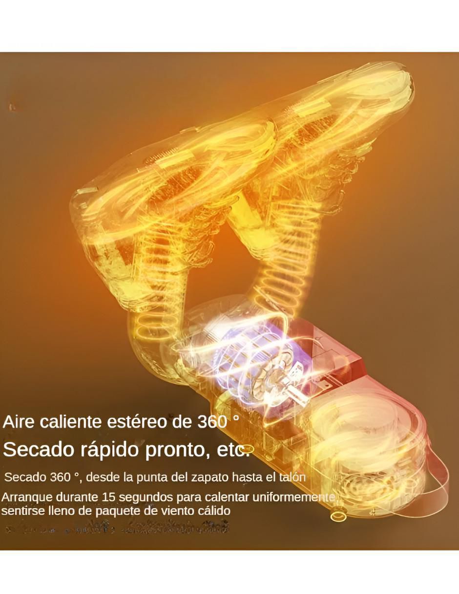 Secador para calzado eléctrico para 1 par 4
