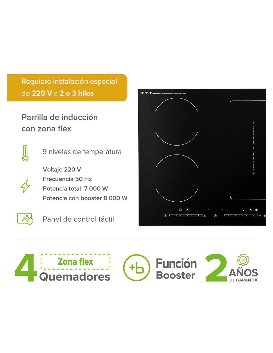 Parrilla de inducción PIVF1 de vidrio 2