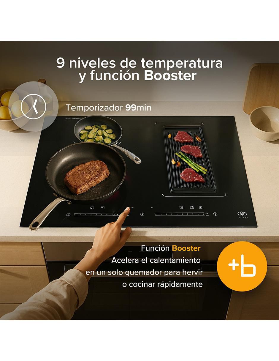Parrilla de inducción PIVF1 de vidrio 5