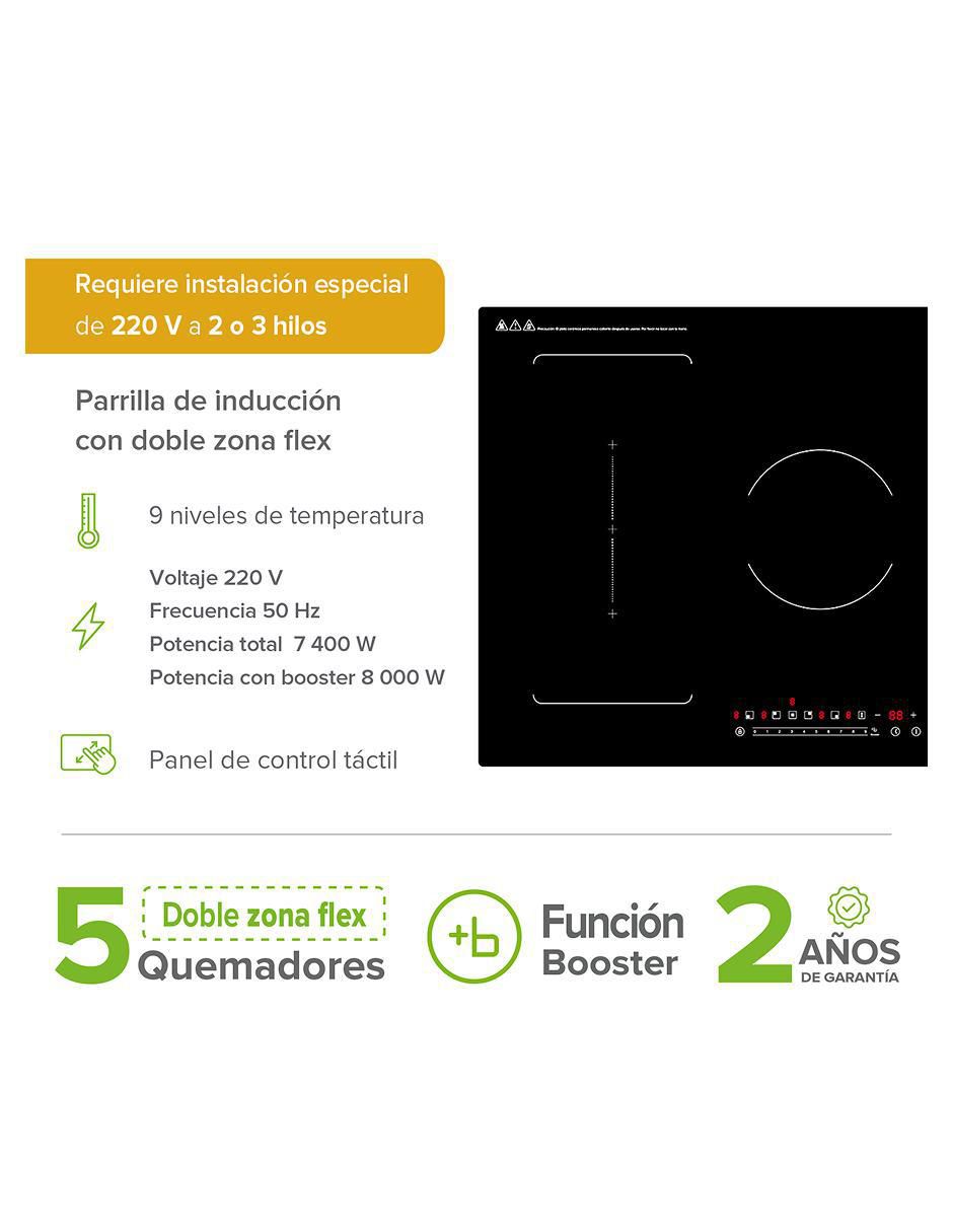 Parrilla de inducción PIVF3 de vidrio 2