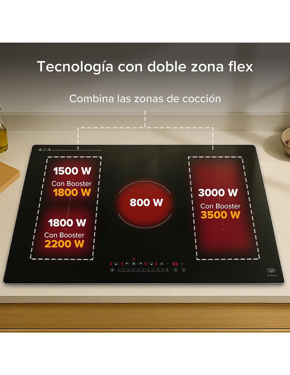 Parrilla de inducción PIVF3 de vidrio 4