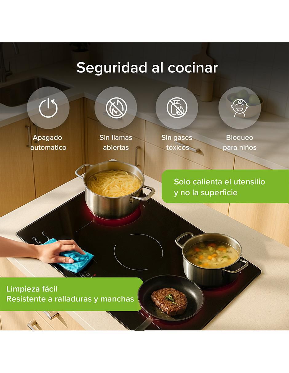 Parrilla de inducción PIVF3 de vidrio 5