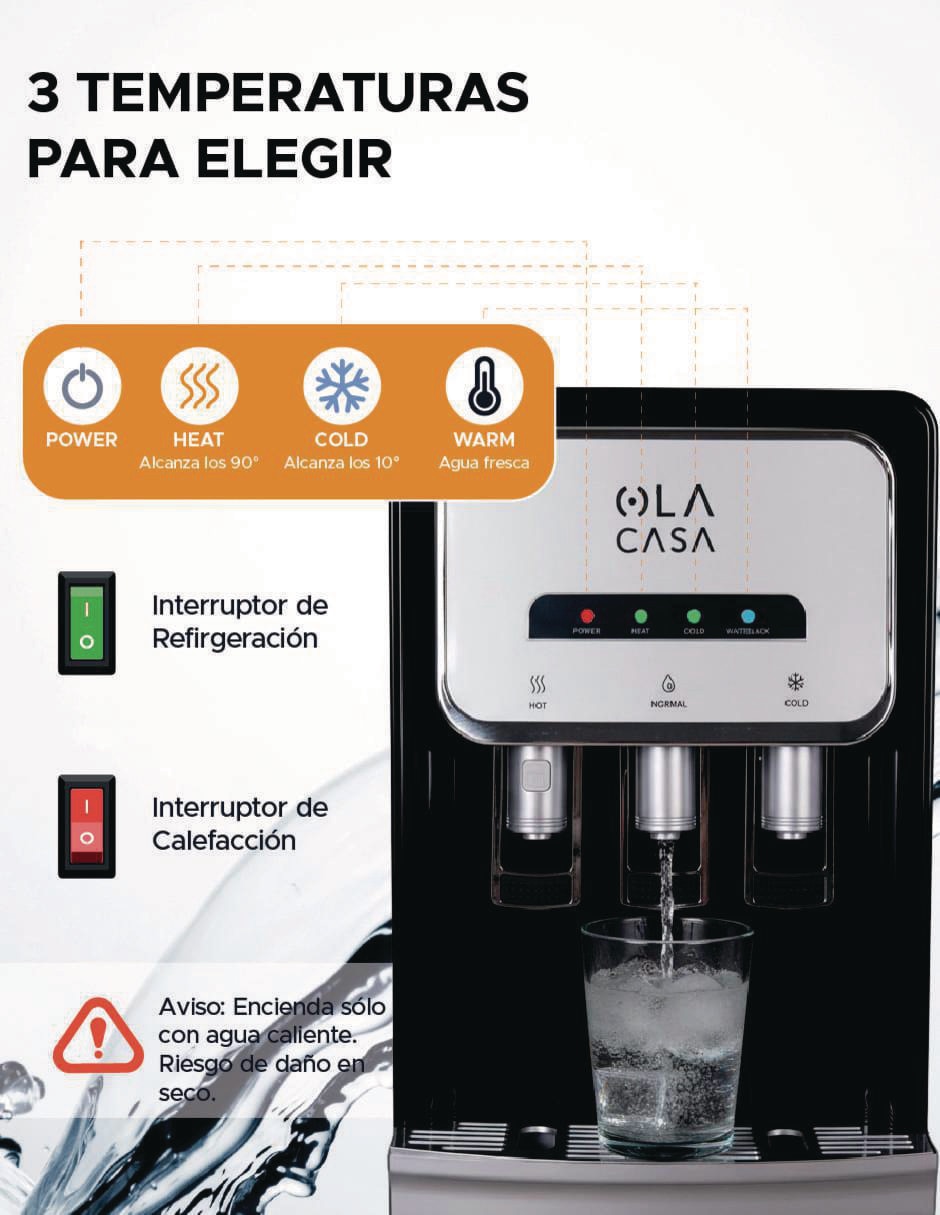 Dispensador de agua eléctrico Dispensador de Agua 3