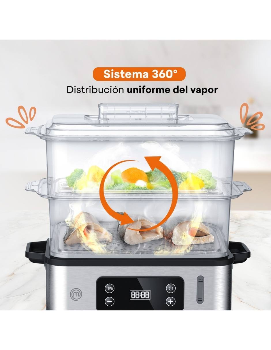Vaporera Eléctrica Power-Steam 360 Hukën MK-FS-12L 7