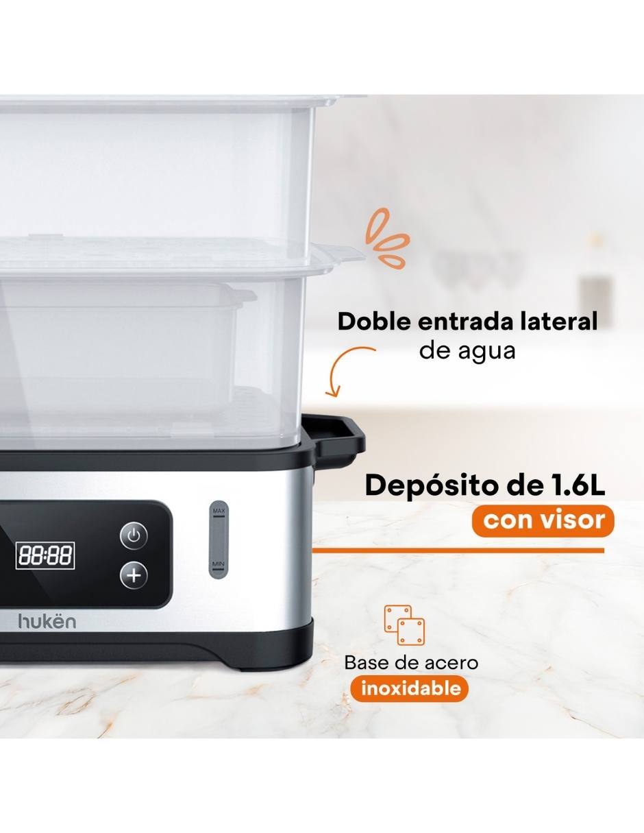 Vaporera Eléctrica Power-Steam 360 Hukën MK-FS-12L 8