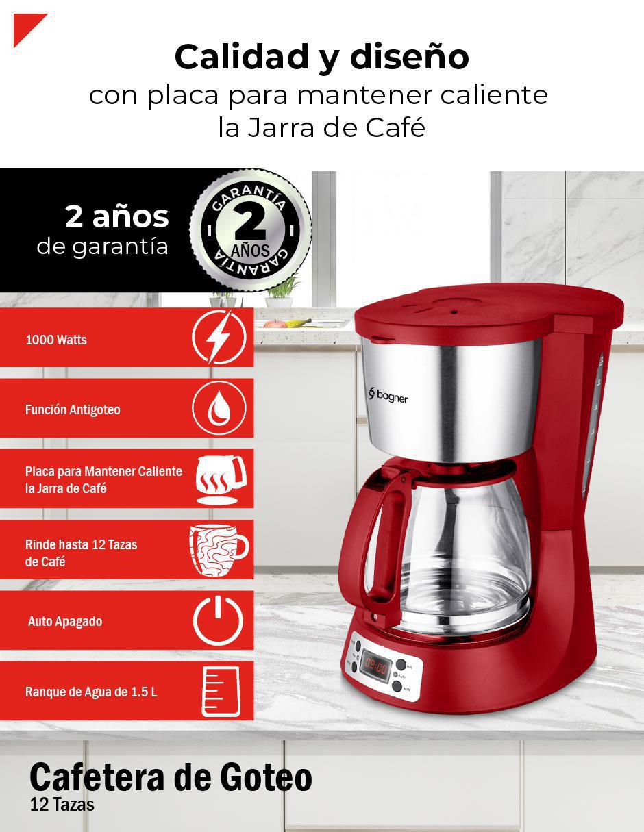 Cafetera de goteo BDCM12R 3