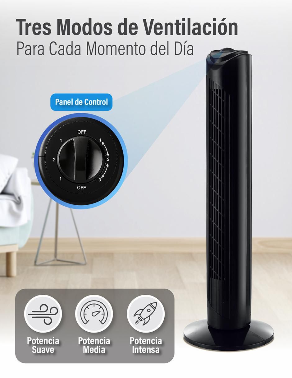 Ventilador de torre 3 velocidades 2