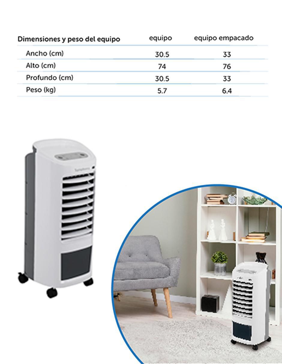 Aire acondicionado portátil frío 6 L SC8W 6