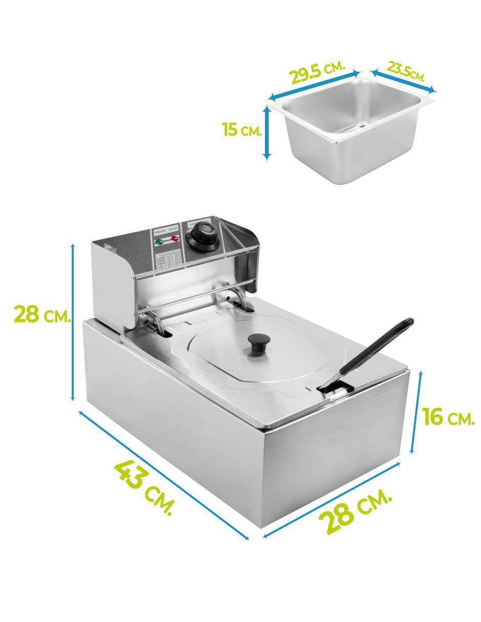 Freidora de aceite 6 L Golden-Fry 7