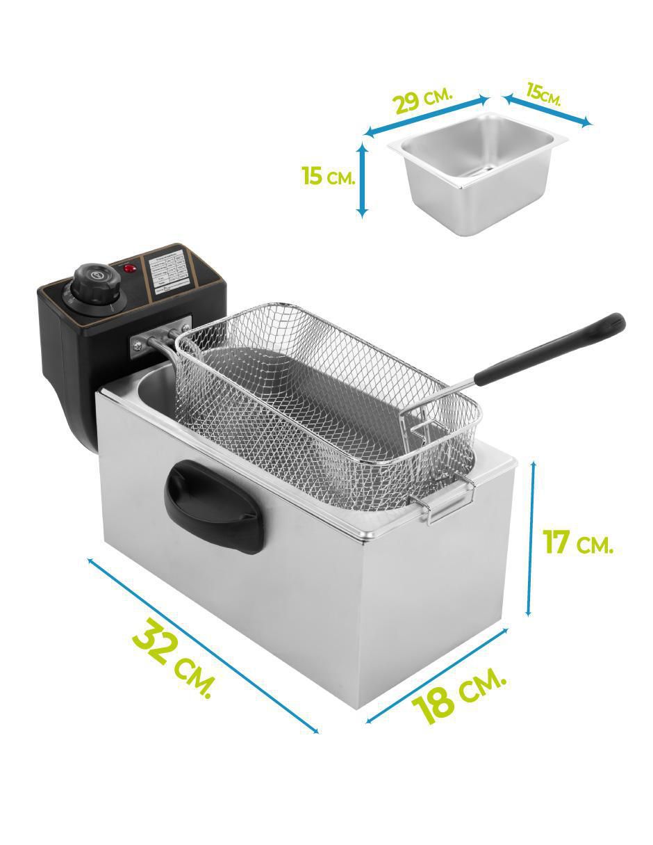 Freidora de aceite 3.5 L Crisp-Wave 7