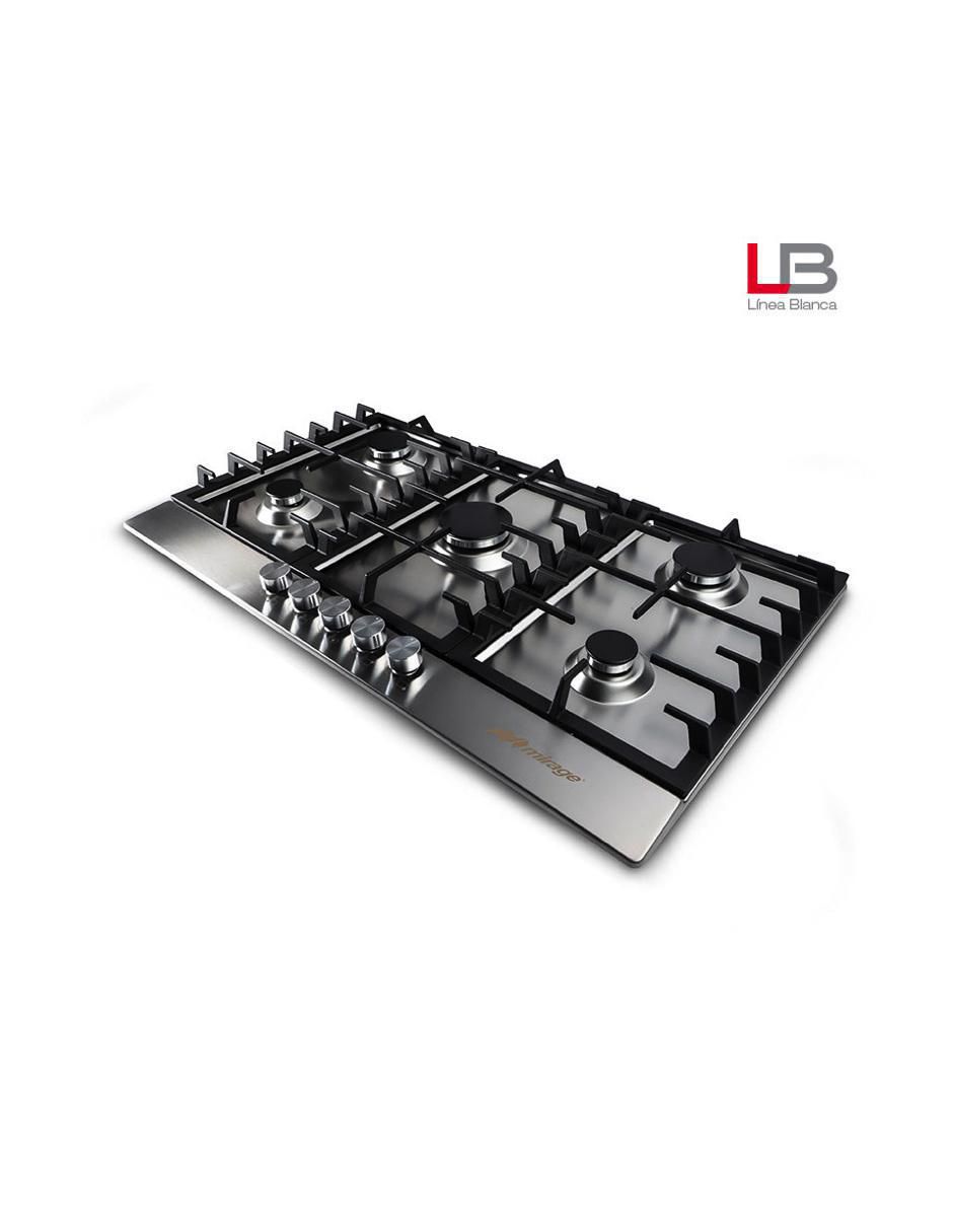 Parrilla MPS90GB de acero inoxidable 2