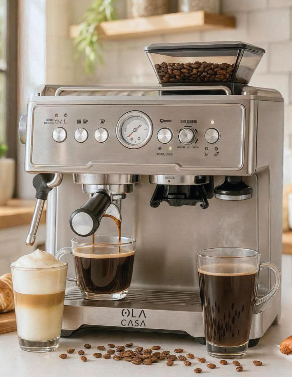 Cafetera con molino cafetera expreso 11