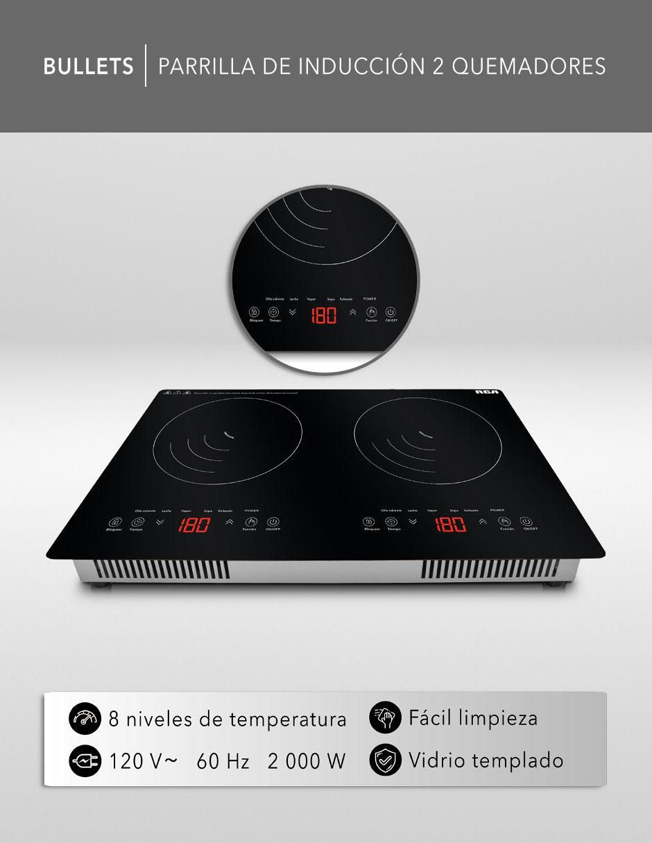 Parrilla de inducción rc-12e2 de vidrio templado 2