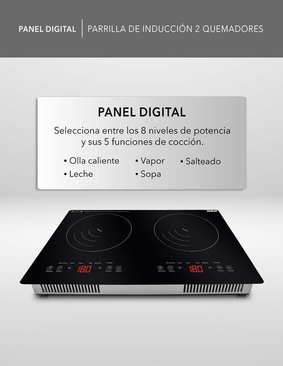Parrilla de inducción rc-12e2 de vidrio templado 6