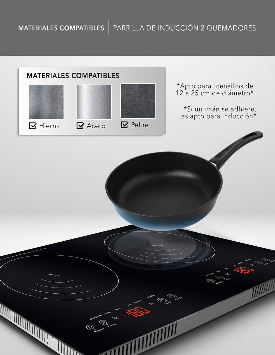 Parrilla de inducción rc-12e2 de vidrio templado 7