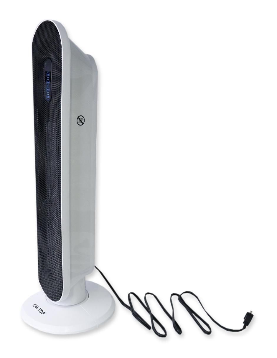 Calefactor torre cerámico eléctronico de 127 V 3