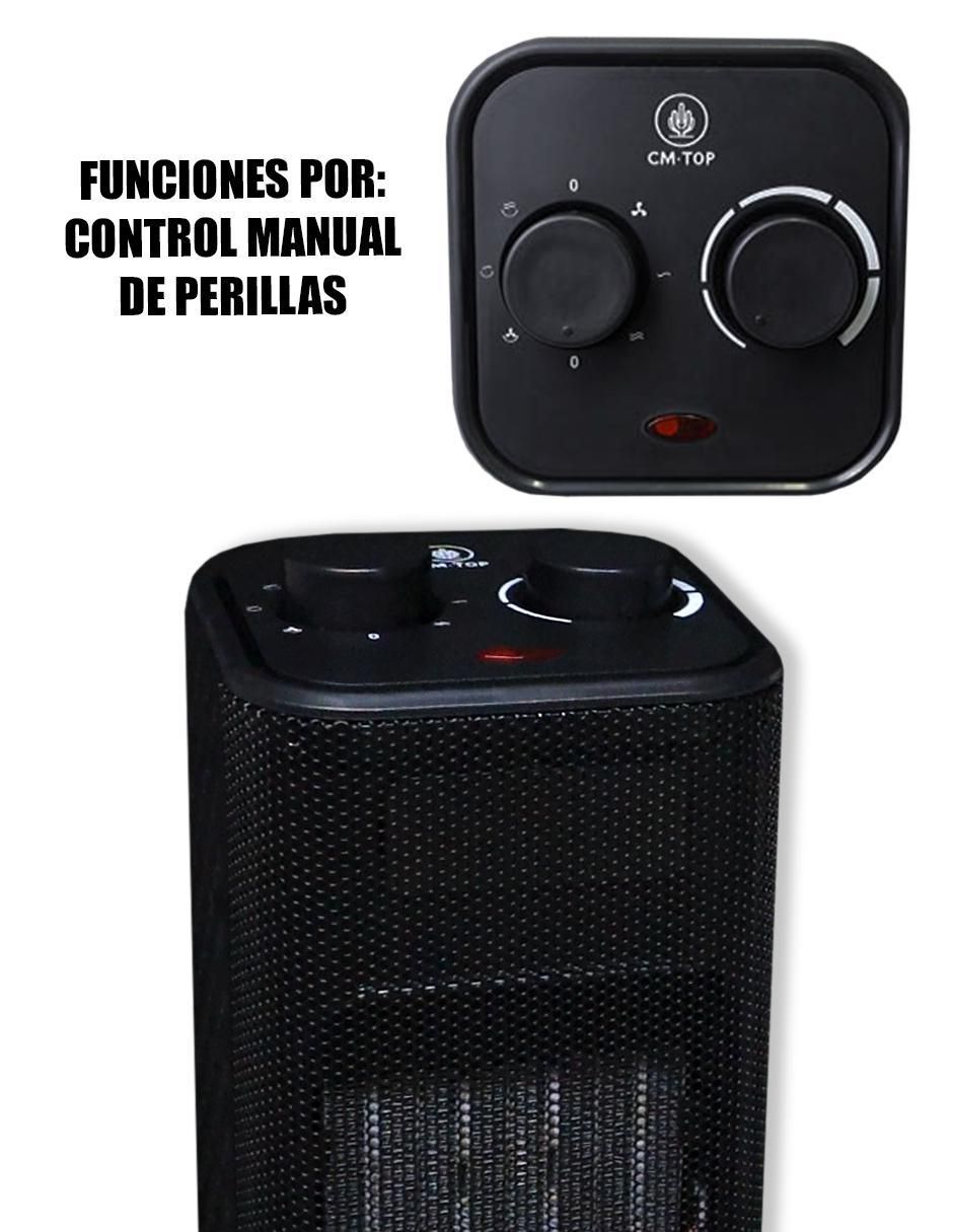 Calefactor torre cerámico eléctronico de 127 V 4
