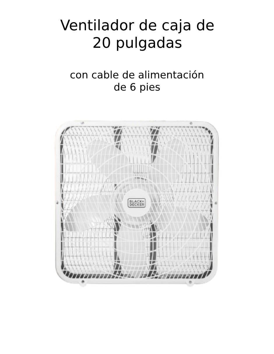 Ventilador de piso 3 velocidades 4