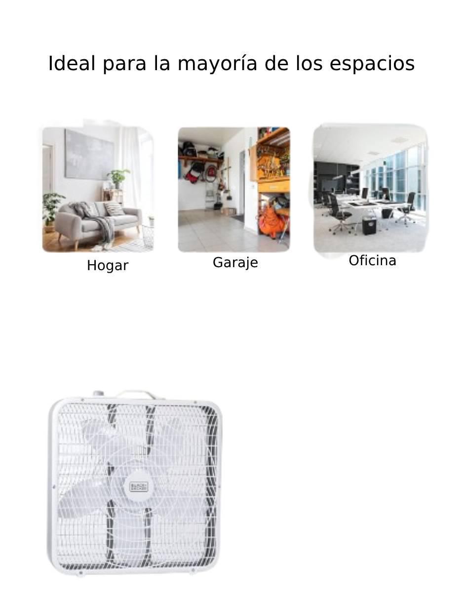 Ventilador de piso 3 velocidades 5